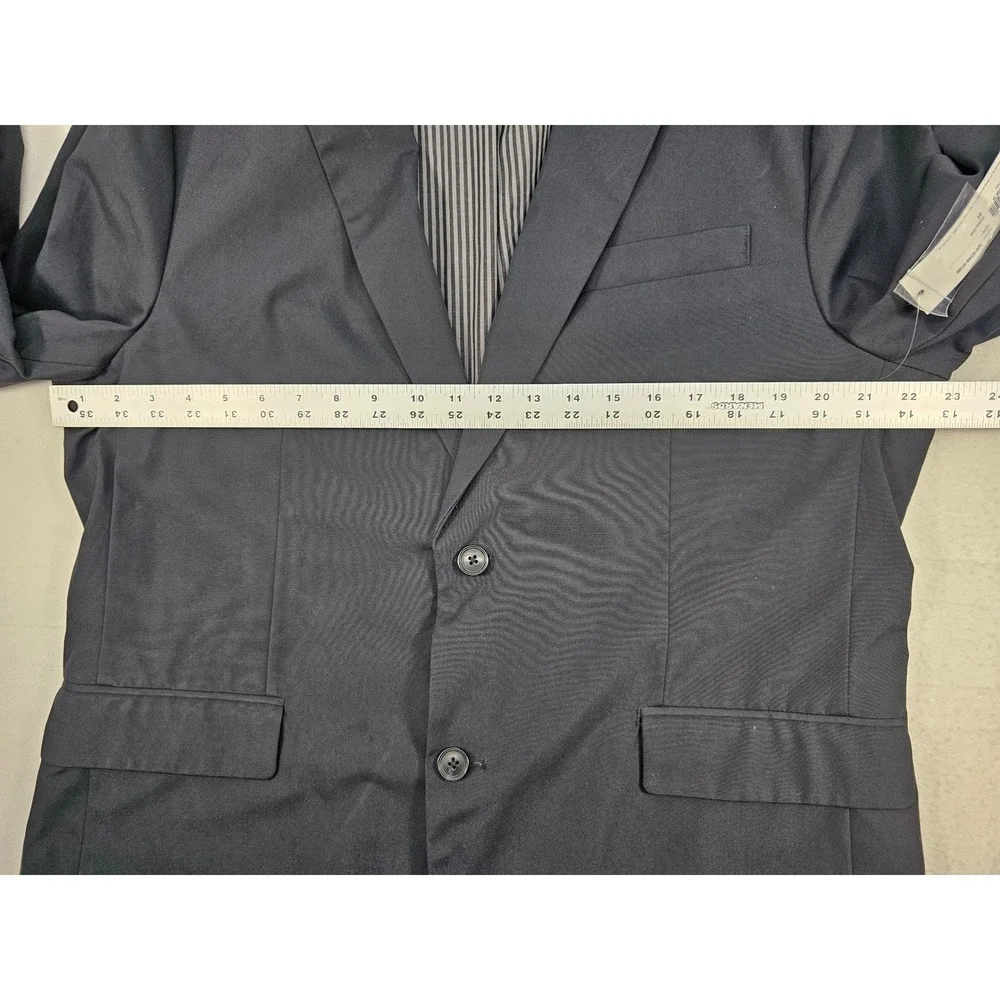 NWT Claiborne Men's Galaxy Grey Blazer Size 44 Cotton Blend Sport‎ Coat